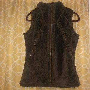 Hooded, Faux-Fur Vest
